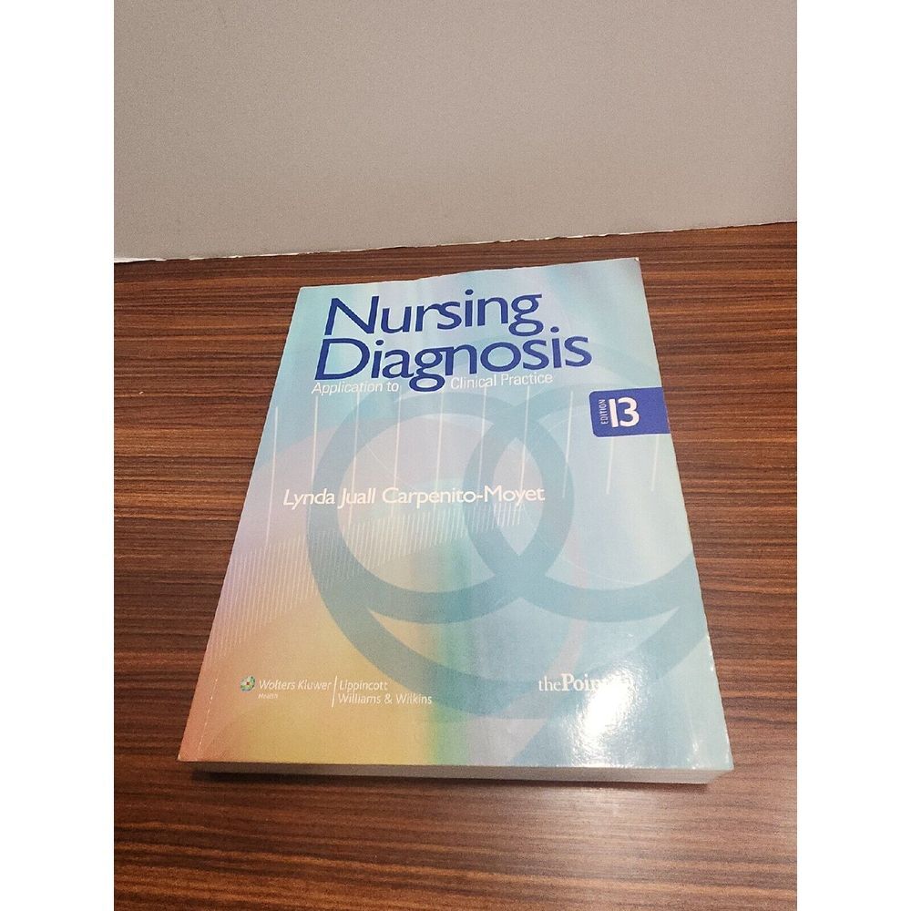 NURSING‎ DIAGNOSIS: APPLICATION TO CLINICAL PRACTICE By Lynda Juall NEW